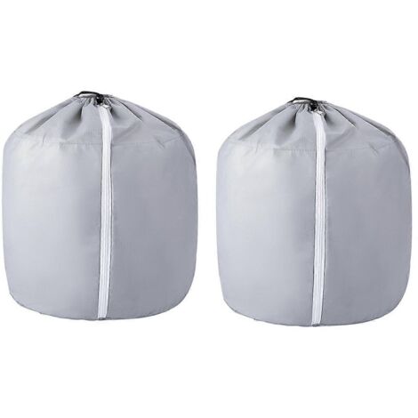 Pot de protection hivernale pour plantes - Sac de protection pour pot de fleurs de 45 x 50 cm (17,7 x 19,6 pouces) - Voir photo