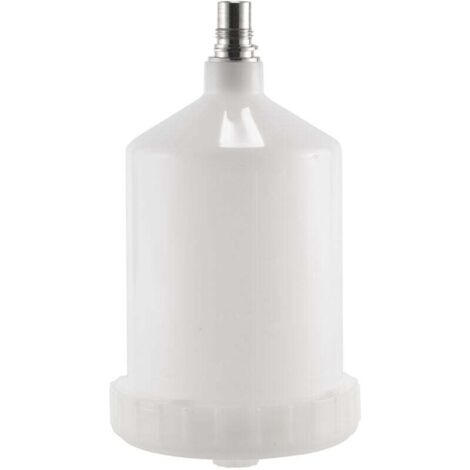 Pot De Tasse Peinture En Plastique 600ml Hvlp Pour Le PulvÉRisateur Jet Connecteur Sata
