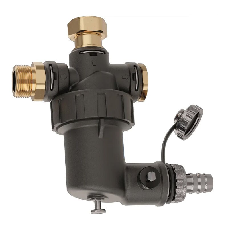 Pot décantation dirtmag mini chaudière murale M3/4xF3/4 multiposition