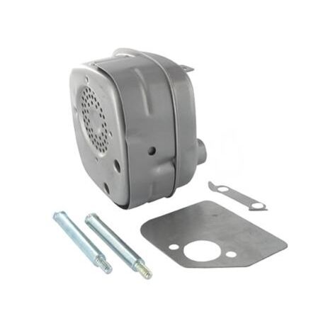 Pot d'échappement adaptable BRIGGS & STRATTON – Hauteur 63mm – Largeur 103mm – Remplace 391313, 692304, JOHN DEERE LG692304