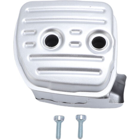 Pot d'échappement avec kit de vis 1143 140 0651 en acier pour tronçonneuse MS231 MS251