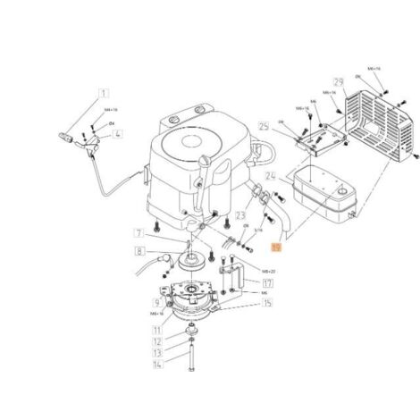 POT D'ÉCHAPPEMENT D'ORIGINE EMAK TS000155R