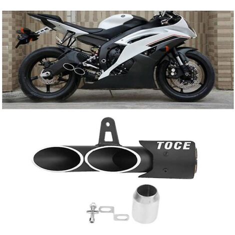 Pot d'échappement double sortie pour moto YZF-R6 GSX-R