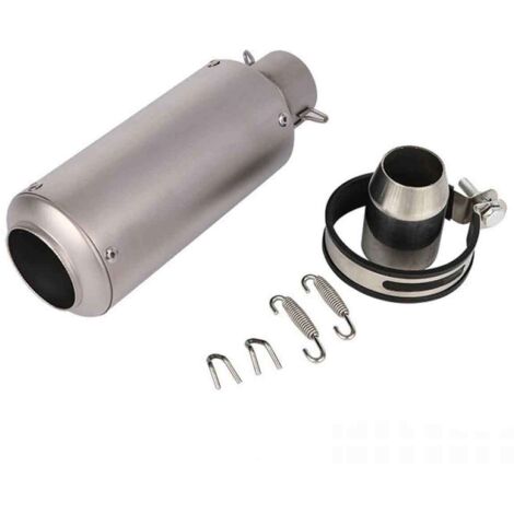 Pot d'échappement universel en fibre de carbone pour moto de 51 mm avec Killer Escape..