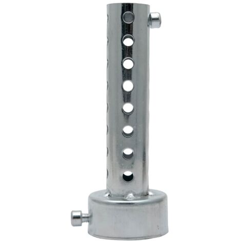 Pot d'échappement universel pour moto 48 mm (1 pièce) - Réducteur de bruit (DB Killer) - Argent