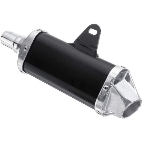 Pot d'échappement universel pour motos, 28 mm, compatible avec les modèles 50cc, 110cc, 125cc, 140cc et 150cc (motos tout-terrain et pit bikes).