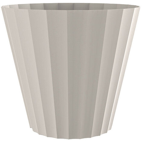 Pot D'injection Doric Couleur Blanc Cassé ø22x20cm