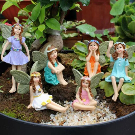 Pot en céramique humanoïde nordique pour plantes succulentes