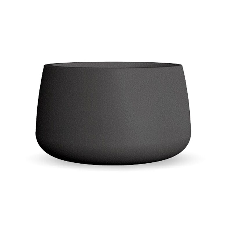 Camelia 60 Jardinière Ronde d'Intérieur et d'Extérieur Pour Plantes et Fleurs Très Résistante au Passage du Temps. Fabriqué en Polyéthylène en