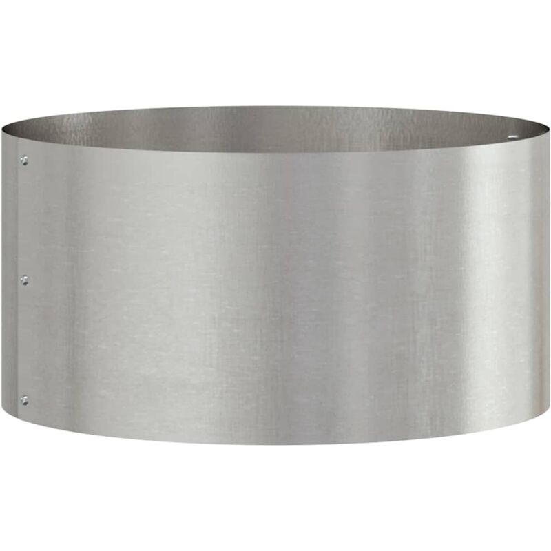 Vidaxl - Pot en acier inoxydable Acier inoxydable Moyen Durable