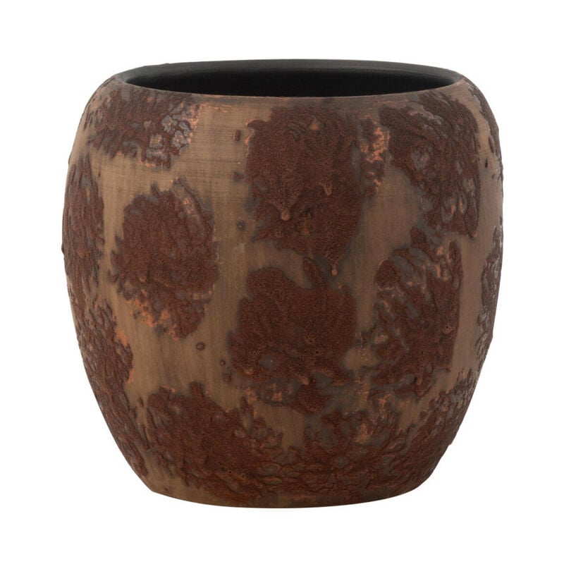 Pot en Terre Cuite 'Amphore' 24cm Marron
