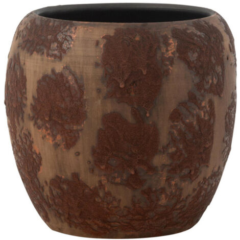 Pot en Terre Cuite "Amphore" 24cm Marron