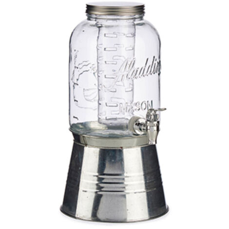 POT EN VERRE AVEC ROBINET