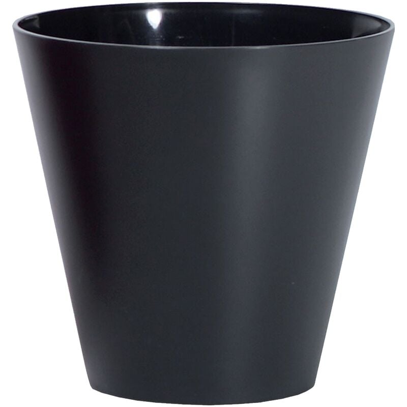 Pot à fleurs 28,5L Tubus 400x400x373 mm, Anthracite - Anthracite