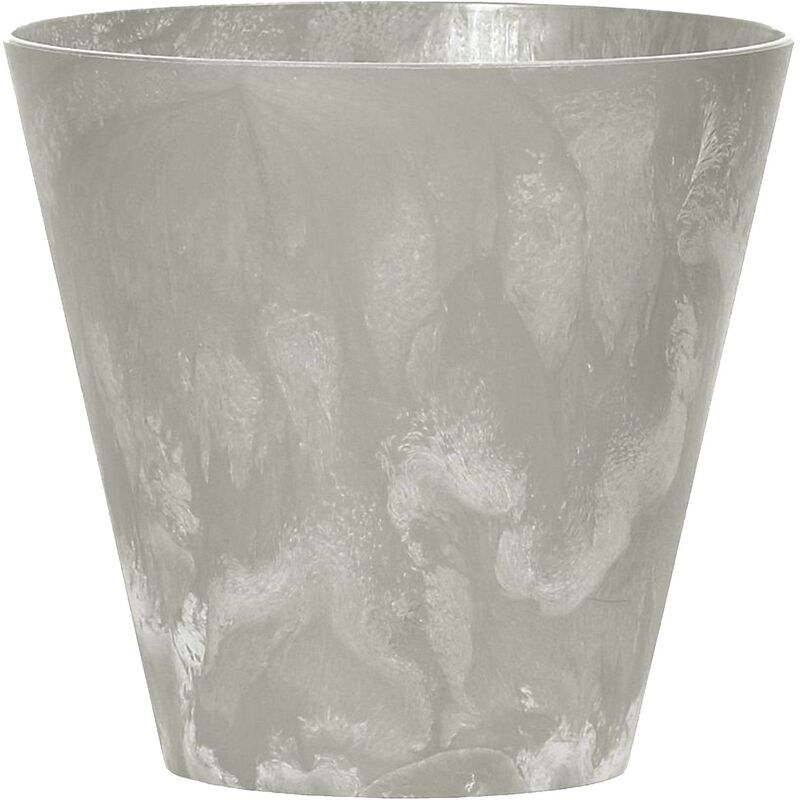 Prosperplast - Pot à Fleurs 28,5L tubus beton effect 400x400x373 mm, Béton - Béton