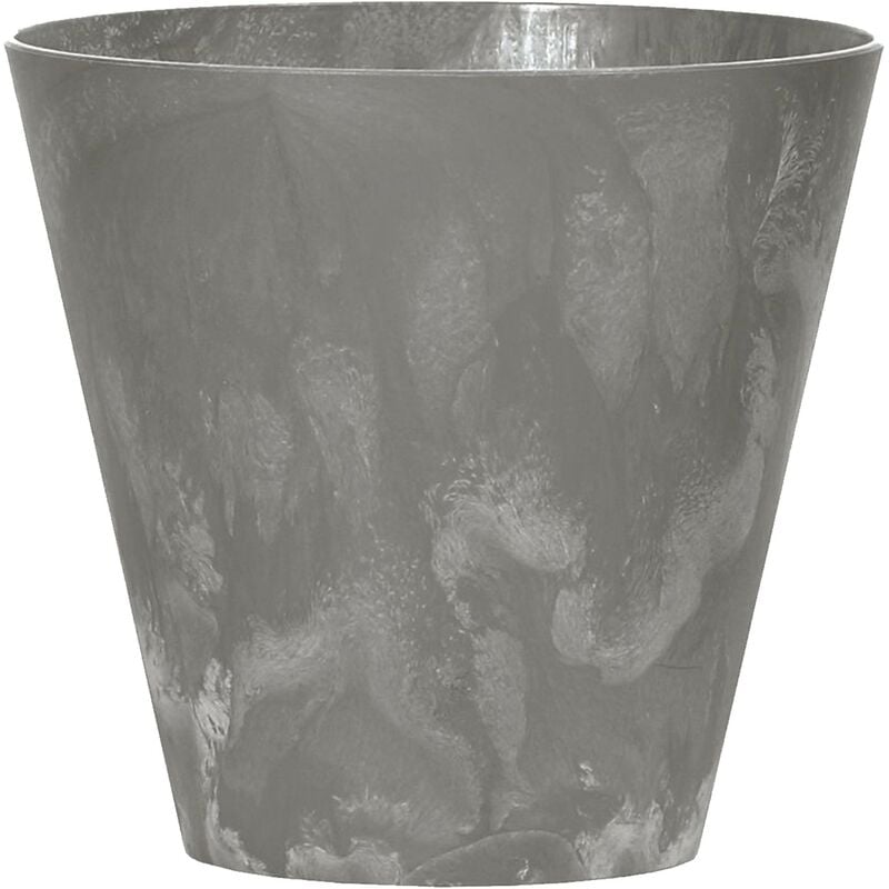 Prosperplast - Pot à Fleurs 28,5L tubus beton effect 400x400x373 mm, Marengo - Marengo