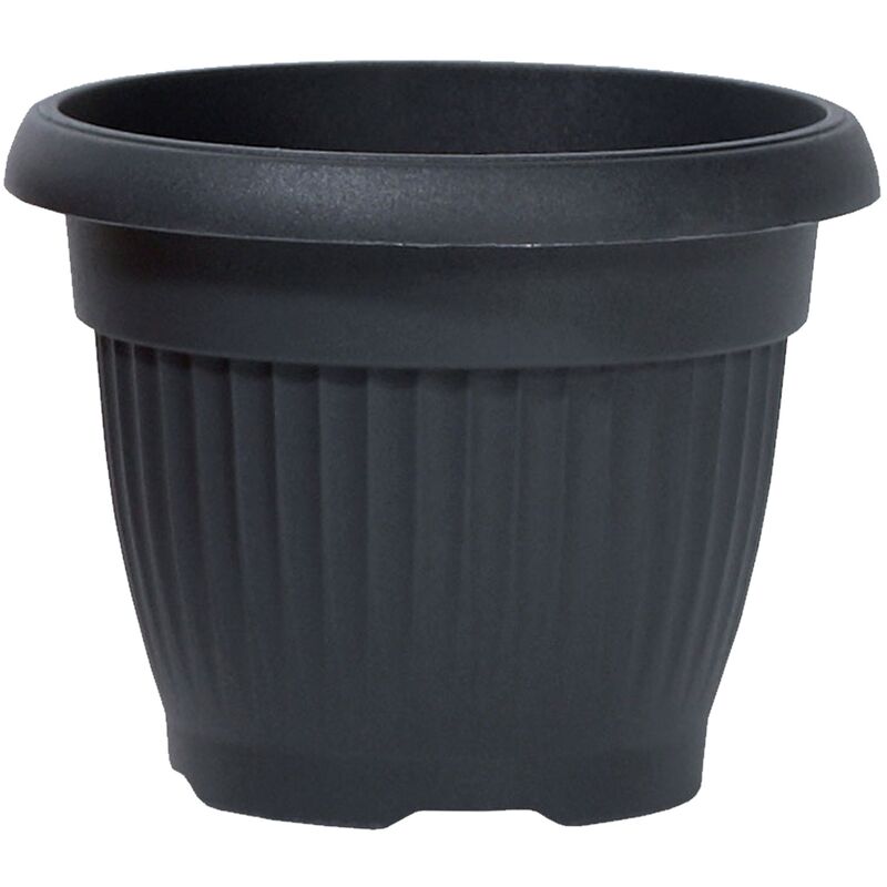 Prosperplast - Pot à Fleurs 13L en Anthracite 350x350x275 mm - Anthracite