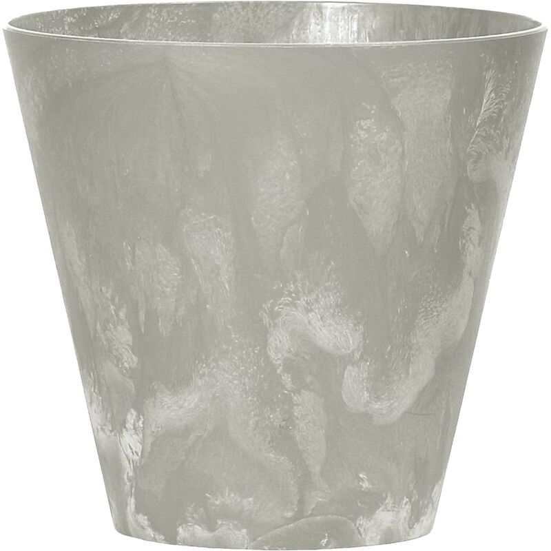 Prosperplast - Pot à Fleurs 7L tubus beton effect 250x250x233 mm, Béton - Béton