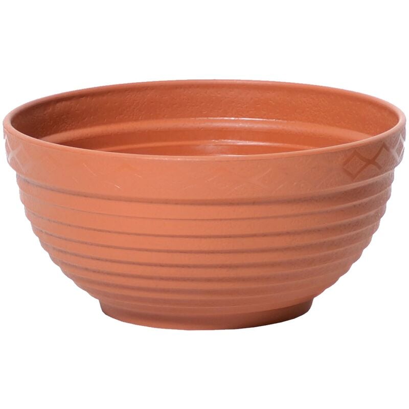 Pot à fleurs en terre cuite 10L misa 400x400x173 mm, Terre Cuite - Terrecuite