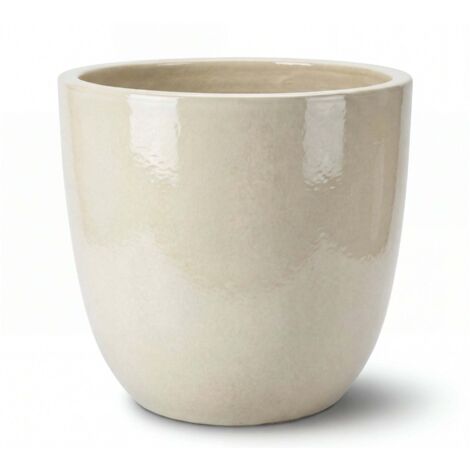 Lot De 3 Pots De Fleurs Ronds En Zostère Relaxdays - Avec Pot Intérieur Zinc Pour Jardin Et Balcon