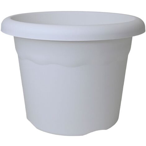Pot Injection Blanc ø18cm Plastiken - Plastiken