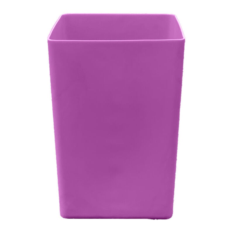 Plast'up Rotomoulage - Pot de fleur cubique Suerte 120 l-Violet-67cm - Violet