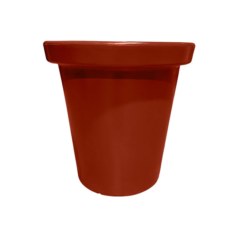 Plast'up Rotomoulage - Pot de fleurs rond xxl Delight 420l-Rouge-100cm - Rouge