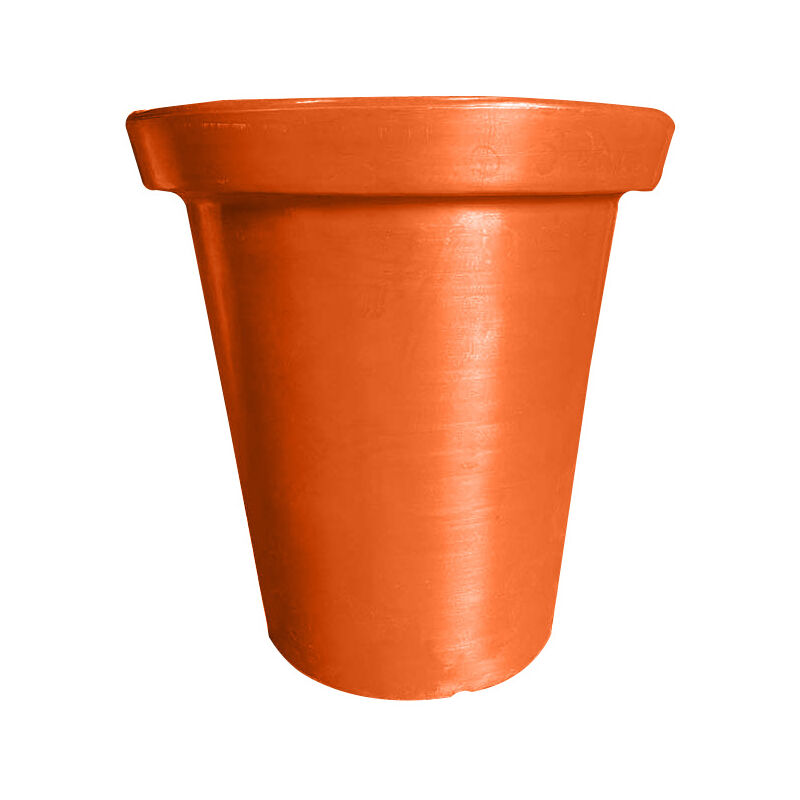 Pot de fleurs rond xxl Delight 760l-Orange-120cm - Orange
