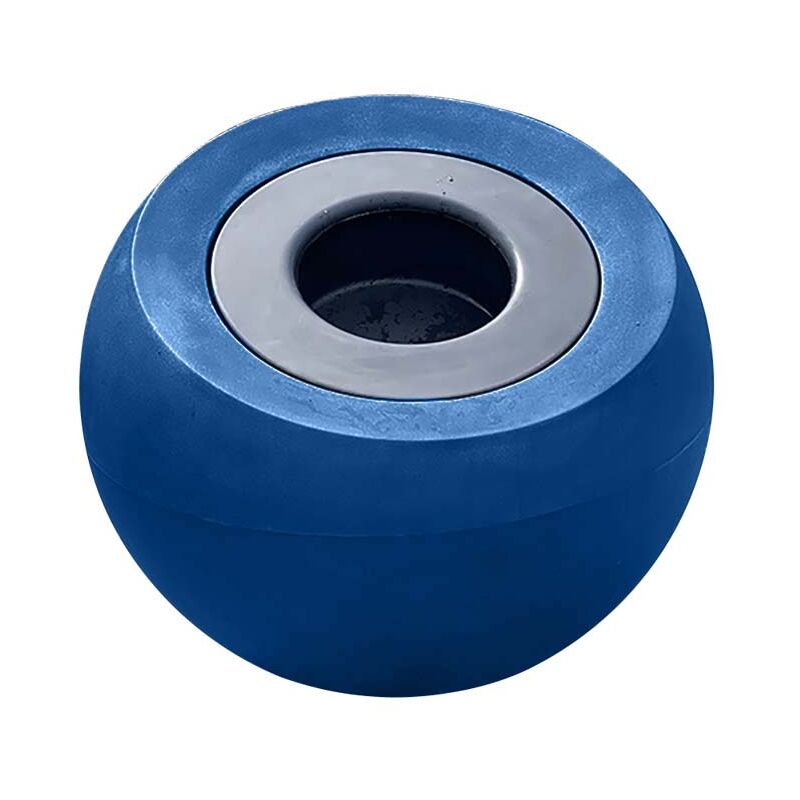 Plast'up Rotomoulage - Pot de fleurs rond sphérique xxl Dolce Vita 300l-Bleu-79cm - Bleu