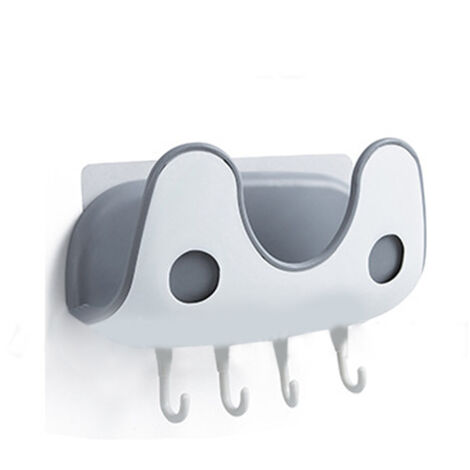 Pot Lid Holder Double Layer Strong Load Bearing Capacity Multifunctional Pan Lid Stand for KitchenWhite