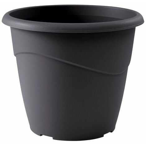 Pot Marina EDA - Ø 30 cm - 10L - Gris