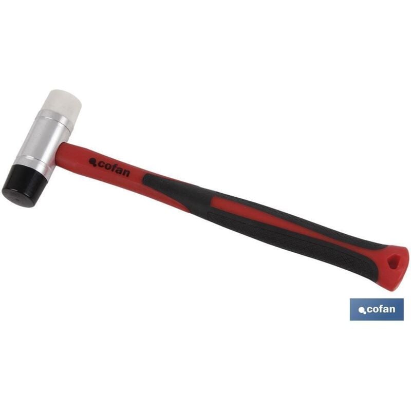 Cofan - Marteau Nylon/Pu Ø35 mm Avec Manche Fibre