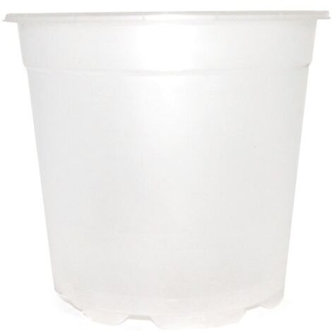 CIS PRODUCTS Pot Orchidée Plastique Crystal 15 cm