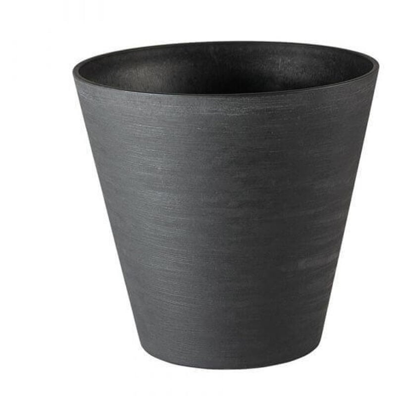 Vase Over Eco Vert Noir - 38 cm