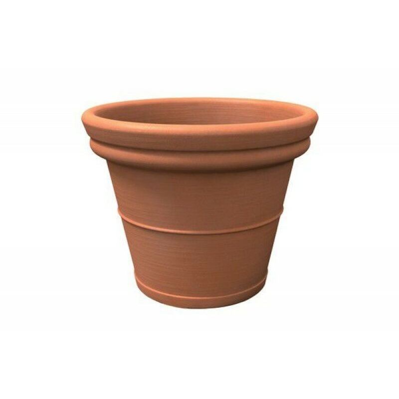 Pot rond pour plantes Orange 50 cm
