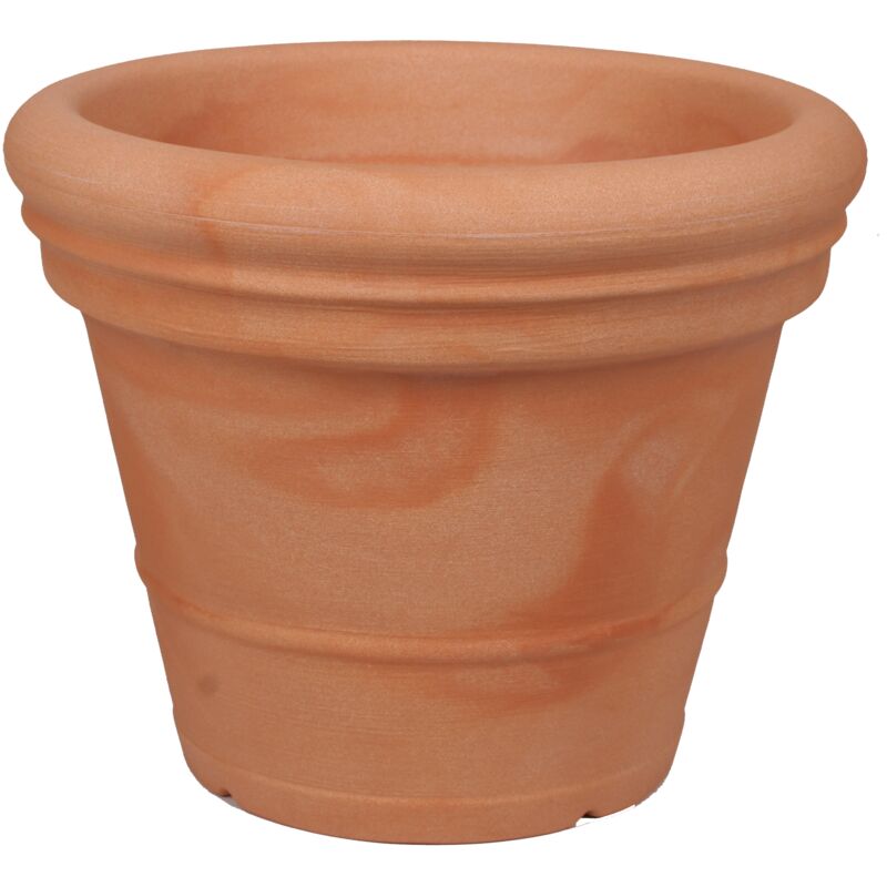 Pot plastique, parfaite imitation poterie en terre cuite Ø50 H42 (50 litres)