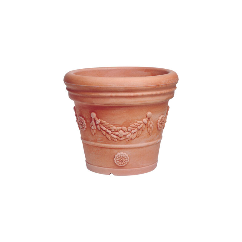 Pot plastique, parfaite imitation poterie en terre cuite Ø75 H62 (160 litres)
