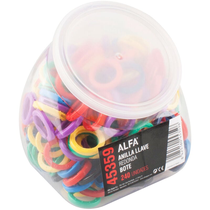 Pot porte-clés rond 240 unités