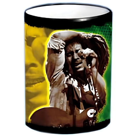 Pot pour stylos métallique Bob Marley