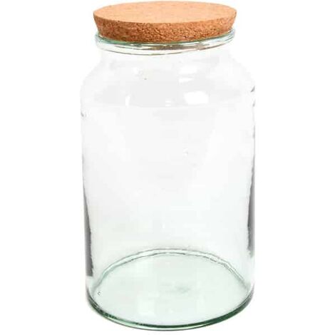 Pot pour terrarium 32 cm. Transparent. Marque : Esschert Design. Réf. : AGG69