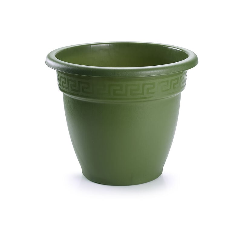 Plasticforte - pot rond 25 cm vert