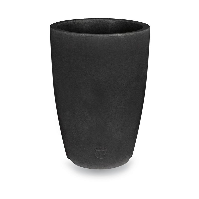 Vase rond Genèse Anthracite - 60 cm