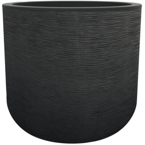 Pot Rond Graphit Up 50 Cm - Anthracite