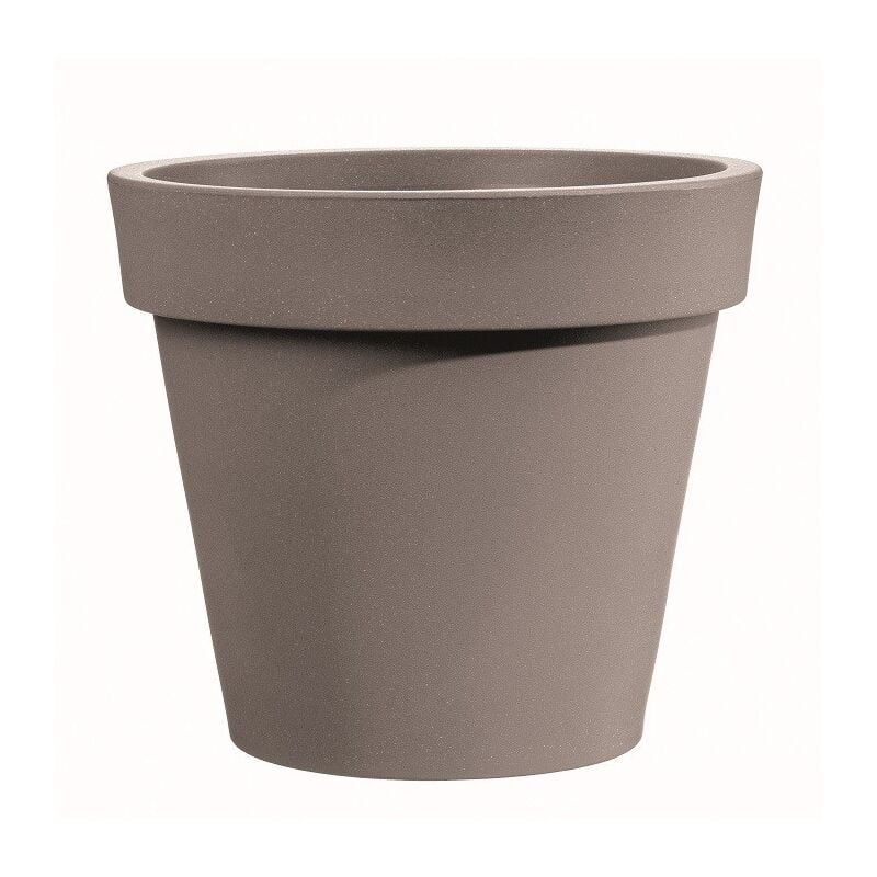 Vase Easy rond Gris tourterelle - 80 cm