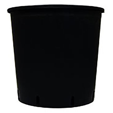 CIS PRODUCTS Pot rond noir - 18.5l - 30x30