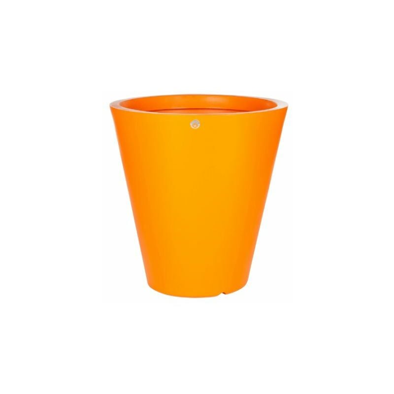 Pot de fleurs Vase sans rebord Papi Noir - ø 800 mm – h 800 mm - Volume 240 l - Noir