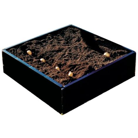 POTAGER CARRE PVC 230L 97,5X97,5X25 CM