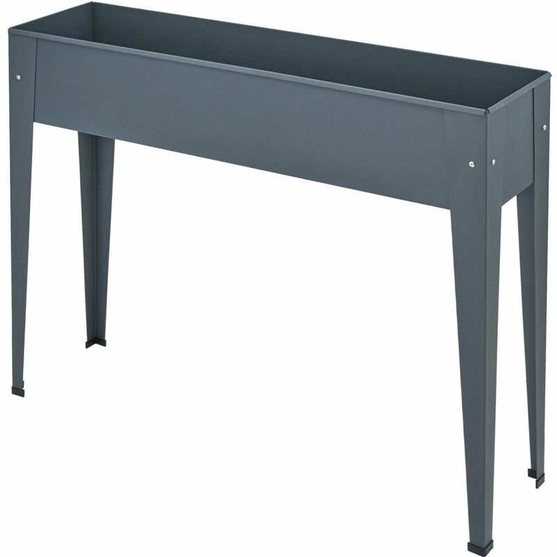 Potager sur pied herbes aromatiques de légumes de fruits ou de fleurs meubles plantes 98,5 cm gris anthracite