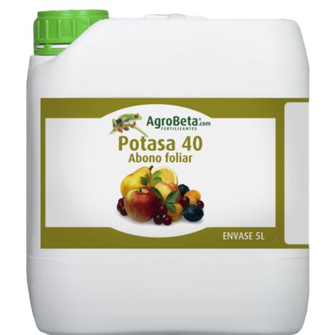 AGROBETA POTASA 40 FOLIAR 5L Abono - Engorde y Maduracion