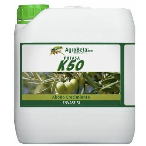 POTASA LIQUIDA K 50 - 5 LITROS AGROBETA